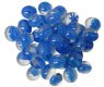 Dark Blue Catseye Gaming Stones (40+ stones per tube) (MOQ2)