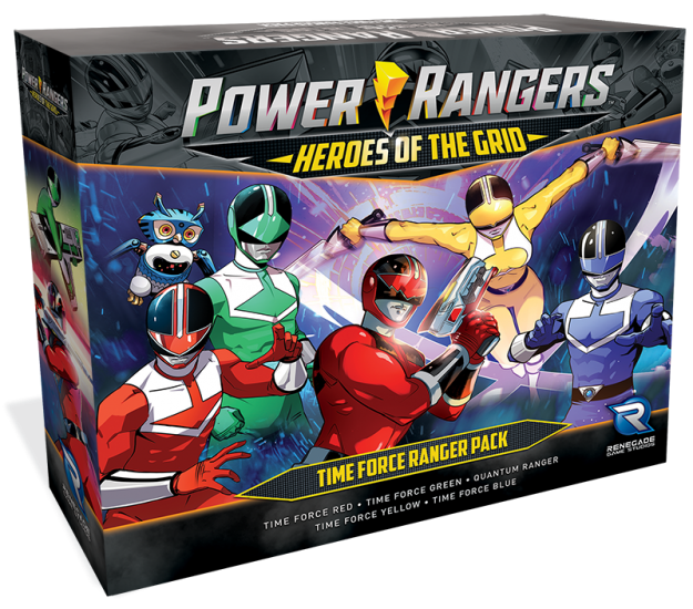 Power Rangers Heroes of the Grid Time Force Ranger Pack - zum Schließ en ins Bild klicken