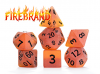 Sea Glass Dice Firebrand