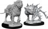 D&D Nolzurs Marvelous Miniatures W11 Mastif & Shadow Mastif (MOQ