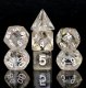 Blossom Snowfall Dice RPG Dice Set (7)