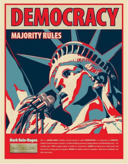 Democracy Majority Rules - zum Schließ en ins Bild klicken