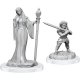 Critical Role Minis W03 Human Wizard Female & Halfling Holy Warr