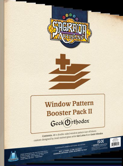 Sagrada Artisans Window Booster Pack II Geek Orthodox - zum Schließ en ins Bild klicken