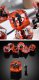 Resin Dice Set (7) Black Cat
