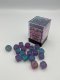 Gemini® 12mm d6 Gel Green-Pink/blue Luminary™ Dice Block™ (