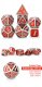Metal & Enamel Dice Set (7) Engineer