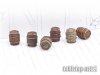 Holzfässer Set 1 - Kleine Fässer (6)