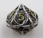 Voracious Dragon Hollow Metal RPG Dice Set (7) Reprint