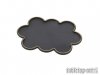 Movement Tray - Rounded Edge - 32mm 10s Cloud - Black-Gold