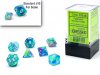 Festive® Mini-Polyhedral Waterlily™/white 7-Die set