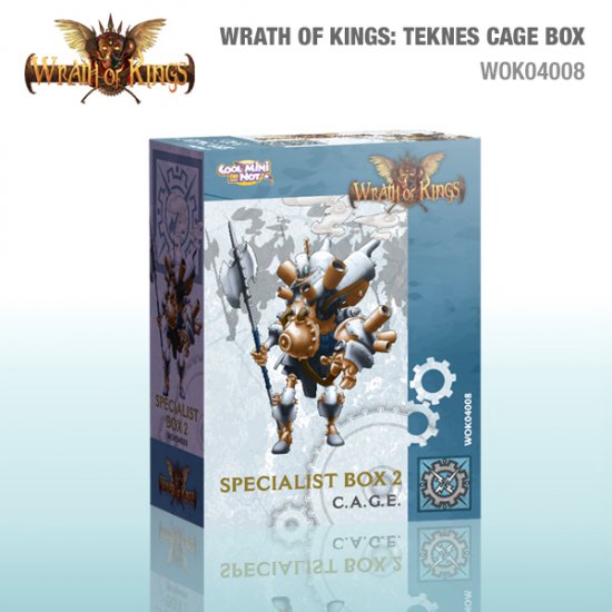 Wrath of Kings Teknes CAGE Box - zum Schließ en ins Bild klicken