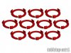 Squad Marker - 32mm Cherry Red (10)