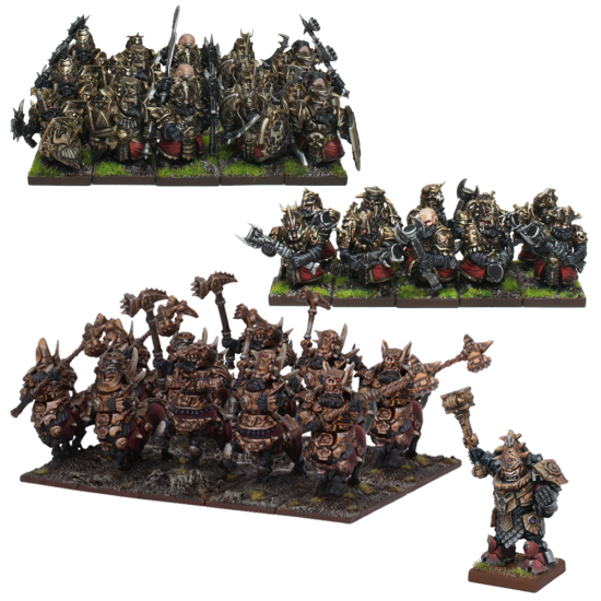 Kings of War Abyssal Dwarf Army - zum Schließ en ins Bild klicken
