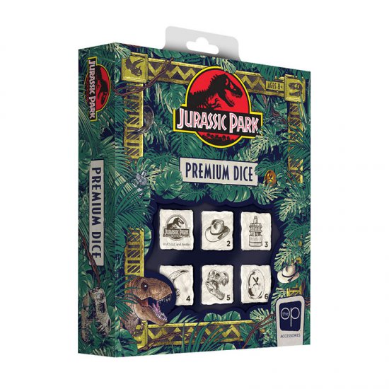Jurassic Park Premium Dice Set - zum Schließ en ins Bild klicken