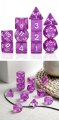 Acrylic Dice Set (12) Grape