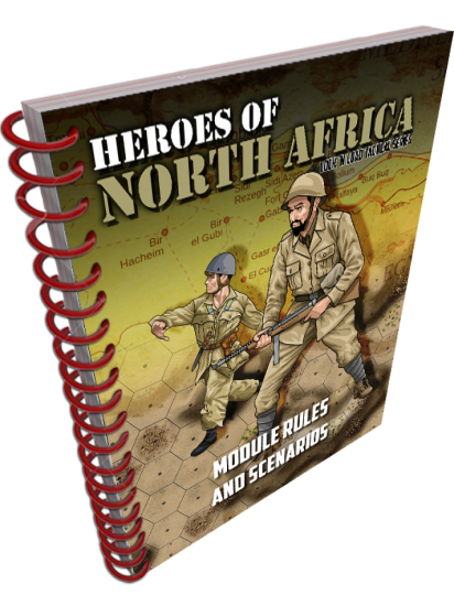 Lock and Load Tactical Heroes of North Africa Module Rules & Sce - zum Schließ en ins Bild klicken