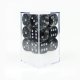D6 Dice Set (12) 16mm Clubs