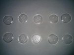 Bases Clear 30mm 10 Pack