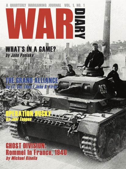War Diary Magazine No. 1 (Vol.1 No.1) - zum Schließ en ins Bild klicken
