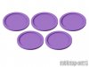 Skill and Squad Marker - 40mm Purple (5)