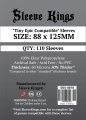 Sleeve Kings Tiny Epic Compatible Sleeves (88x125mm) 110 Pack 60
