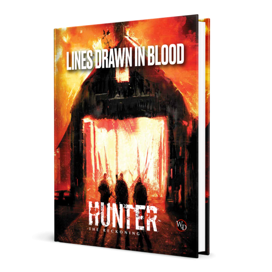 Hunter The Reckoning RPG Lines drawn in Blood - zum Schließ en ins Bild klicken