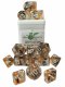 Set of 15 Polyhedral Dice w/Arch D4 Diffusion Volcanic Blast