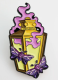 Moonlit Lantern Enamel Pin Pink