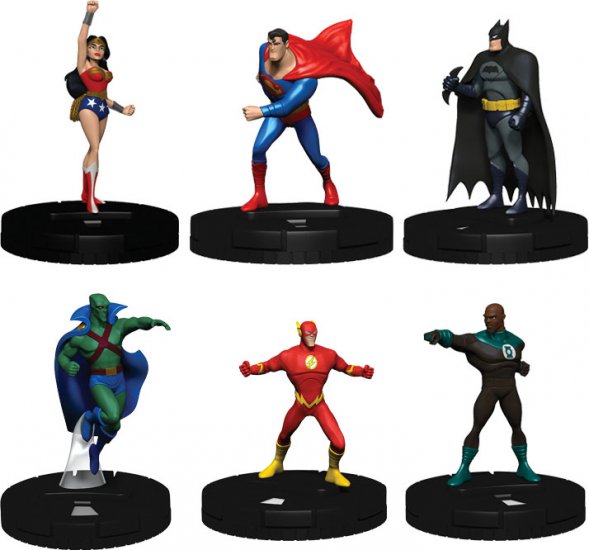 DC HeroClix Justice League Unlimited Starter Set - zum Schließ en ins Bild klicken
