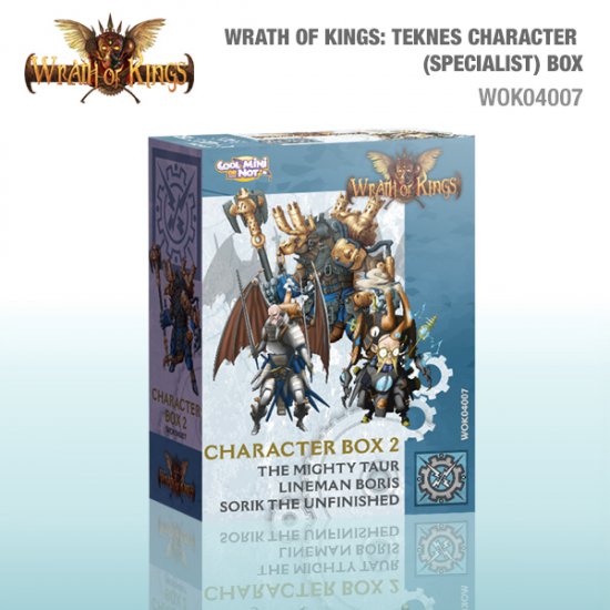 Wrath of Kings Teknes Character Box 2 - zum Schließ en ins Bild klicken