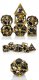 Hollow Dice Set (7) Dragon Cage Bronze