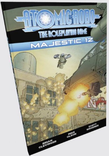 Atomic Robo RPG Majestic 12 - zum Schließ en ins Bild klicken