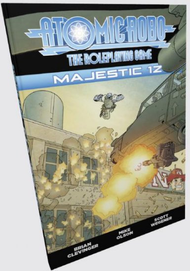 Fate Core RPG: Atomic Robo - Majestic 12 - zum Schließ en ins Bild klicken