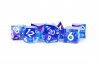 Handcrafted Sharp Edge Resin Dice Set: Oceanic Flare (7)
