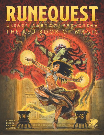 RuneQuest RPG: The Red Book of Magic - zum Schließ en ins Bild klicken