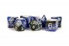 16mm Eternal Resin Poly Dice Set: Blue/Black