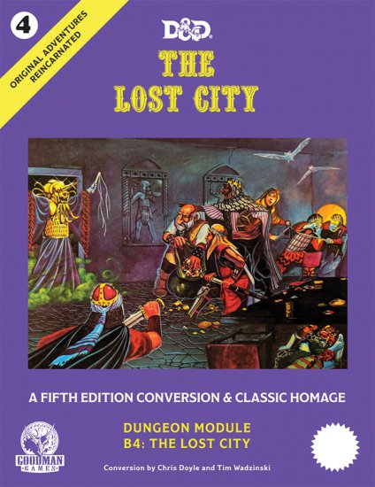 Original Adventures Reincarnated #4 The Lost City (5E Adventure - zum Schließ en ins Bild klicken