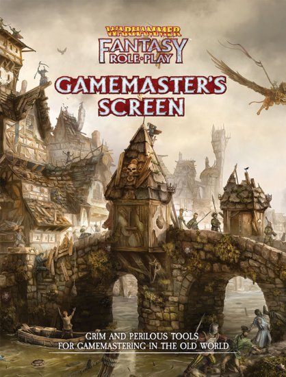Warhammer Fantasy RPG: Gamemaster`s Screen - zum Schließ en ins Bild klicken