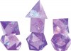 RPG Dice Set (7) Purple Cloak and Dagger