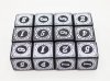 Magic Burst D6 Set White (12)