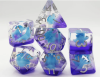 Blue Stegosaurus RPG Dice Set (7)