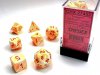 Festive® Polyhedral Sunburst™/red 7-Die Set