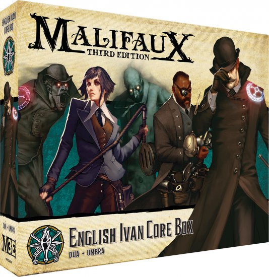Malifaux: Explorers Society Ivan Core Box - zum Schließ en ins Bild klicken