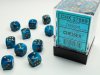 Phantom® 12mm d6 Teal/gold Dice Block™ (36 dice)