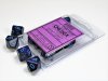 Speckled Cobalt Set of Ten d10s