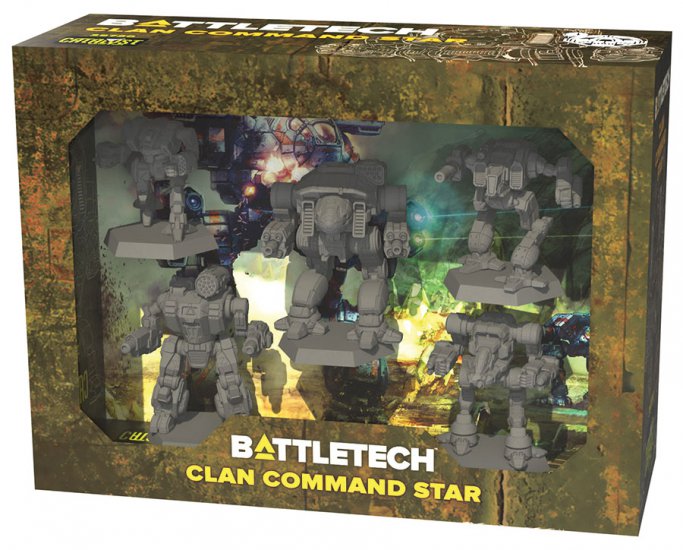 Battletech Clan Command Star - zum Schließ en ins Bild klicken