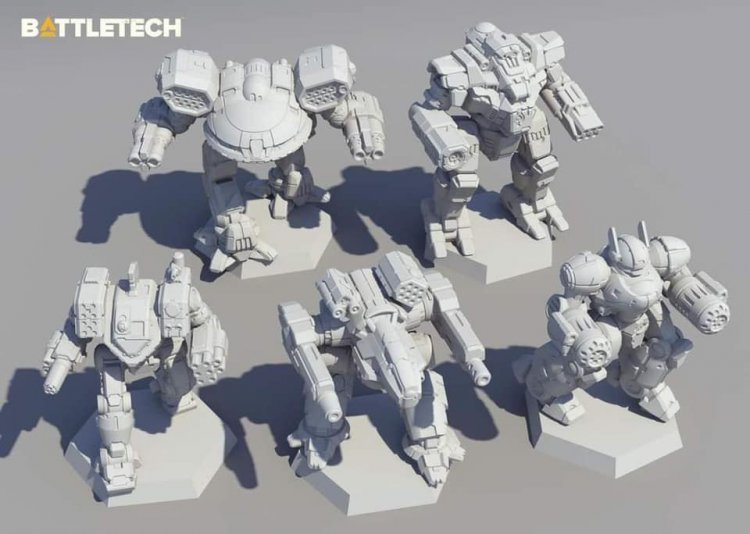 BattleTech Clan Heavy Battle Star - zum Schließ en ins Bild klicken