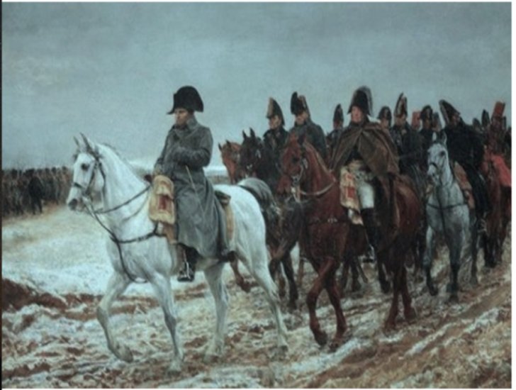 Napoleon Retreats II France 1814 - zum Schließ en ins Bild klicken