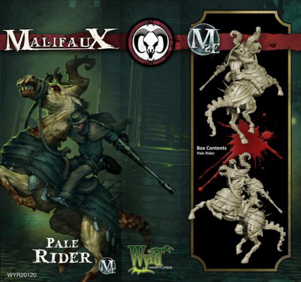 Malifaux The Guild Pale Rider - zum Schließ en ins Bild klicken